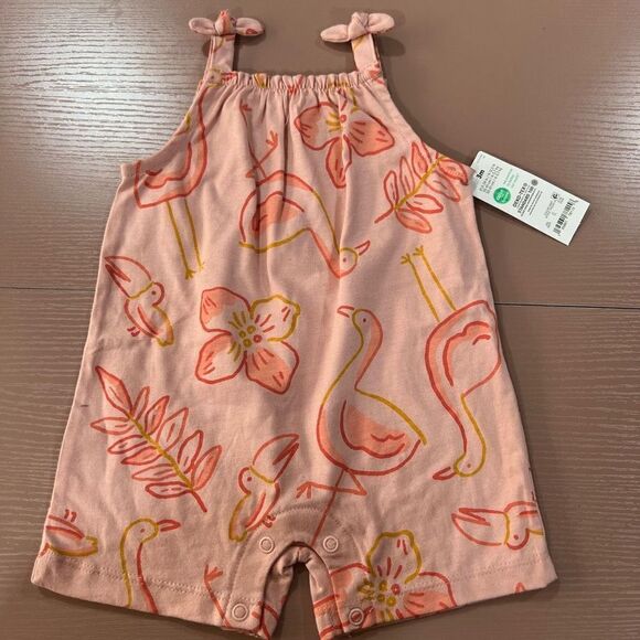 Carter’s Flamingo Jumpsuit - Picture 1 of 3
